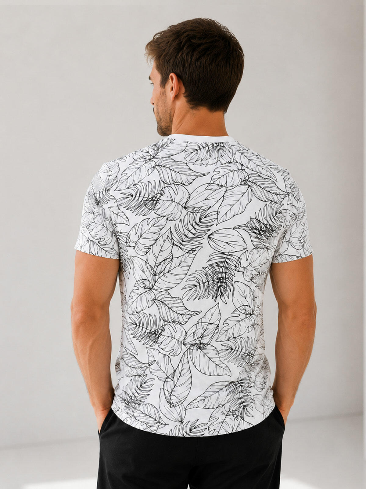 T-shirt bawełniany z printem