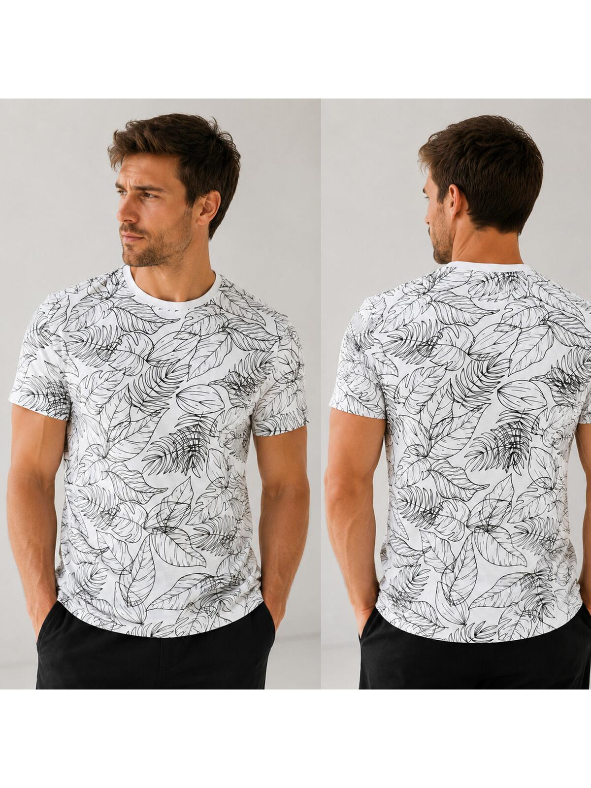 T-shirt bawełniany z printem
