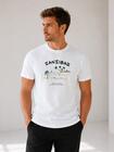 Bawełniany T-shirt z nadrukiem