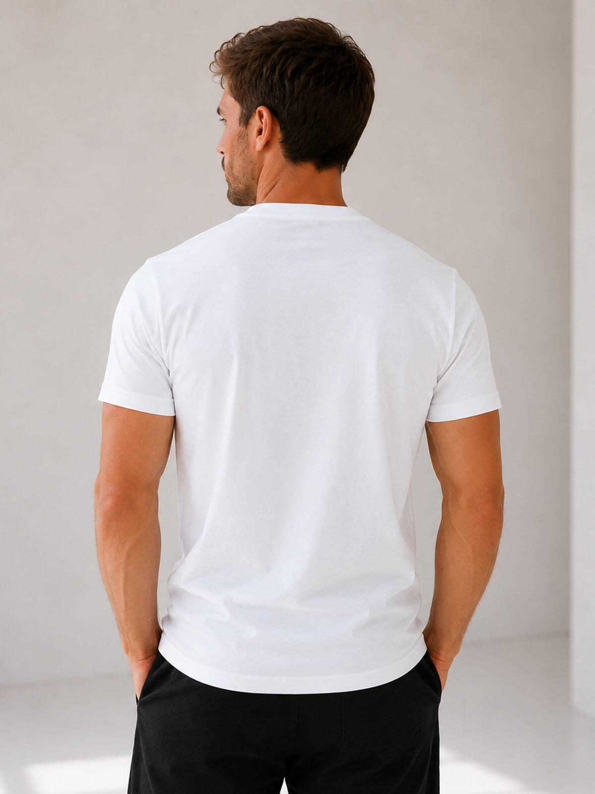 Bawełniany T-shirt z nadrukiem