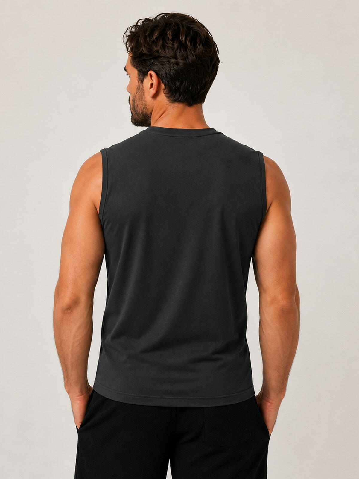 Tank top z bawełną