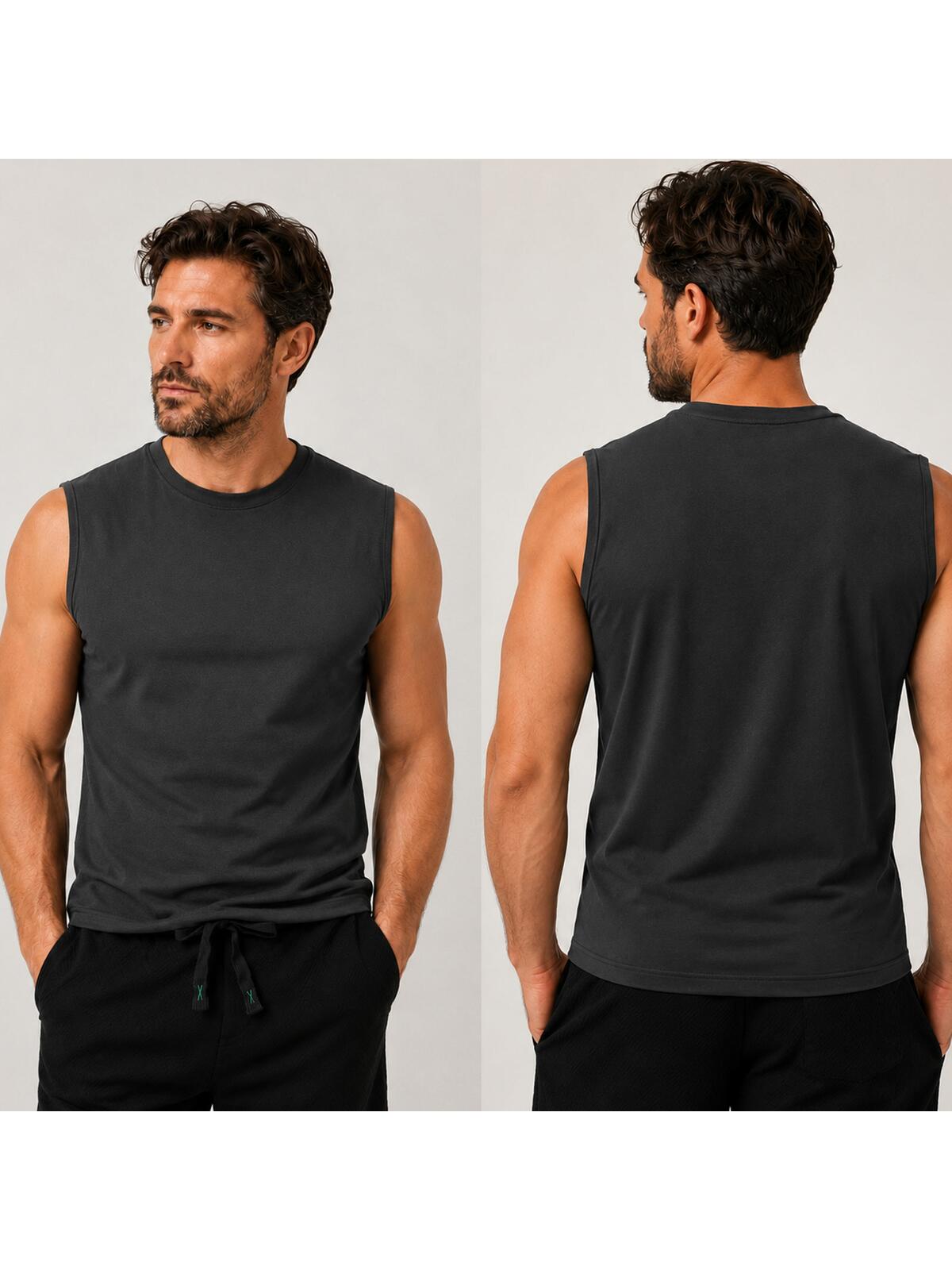Tank top z bawełną