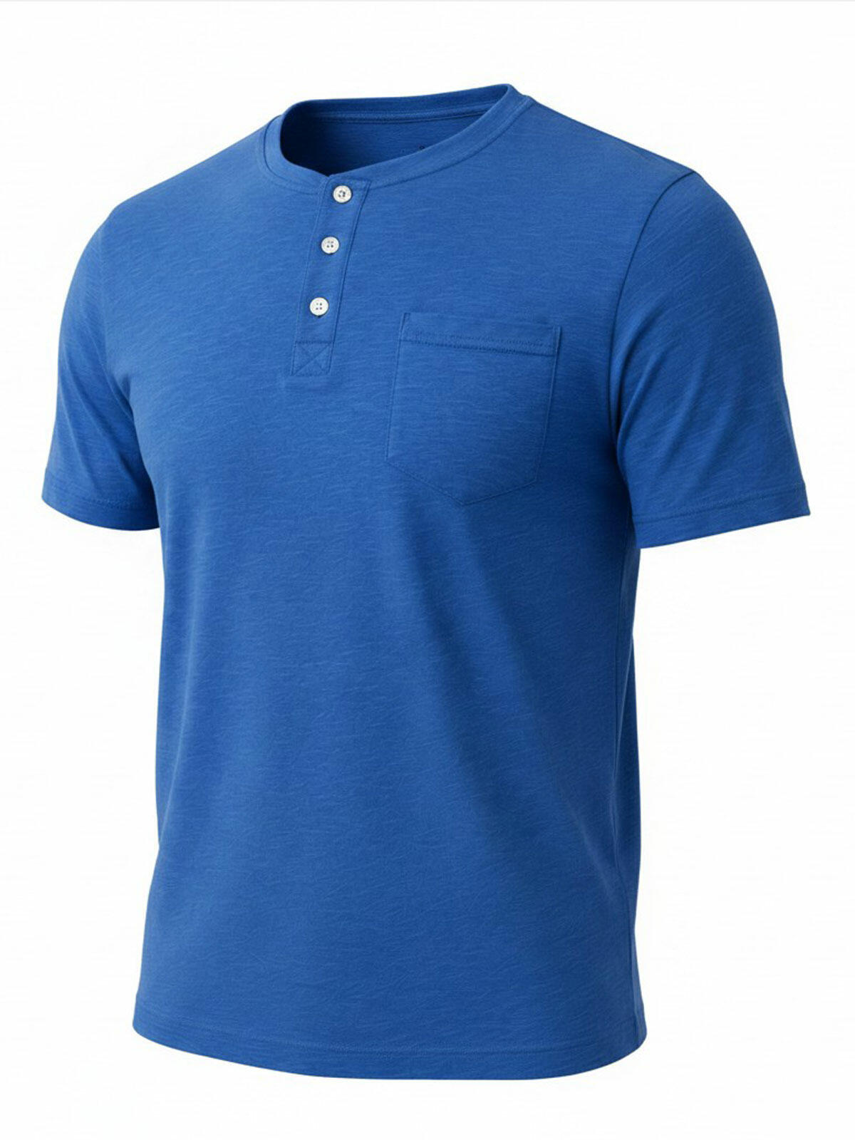 T-shirt bawełniany z kieszonką