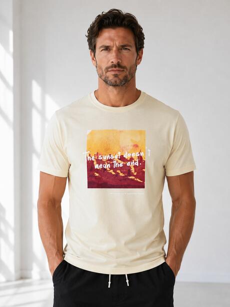T-shirt z nadrukiem