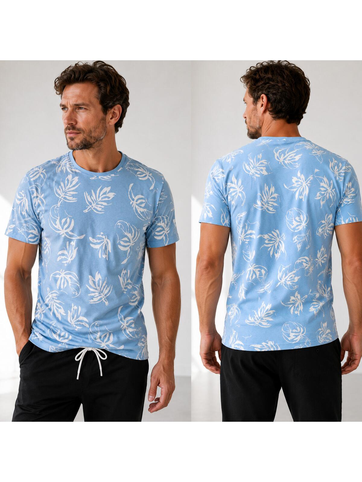 Bawełniany T-shirt z nadrukiem