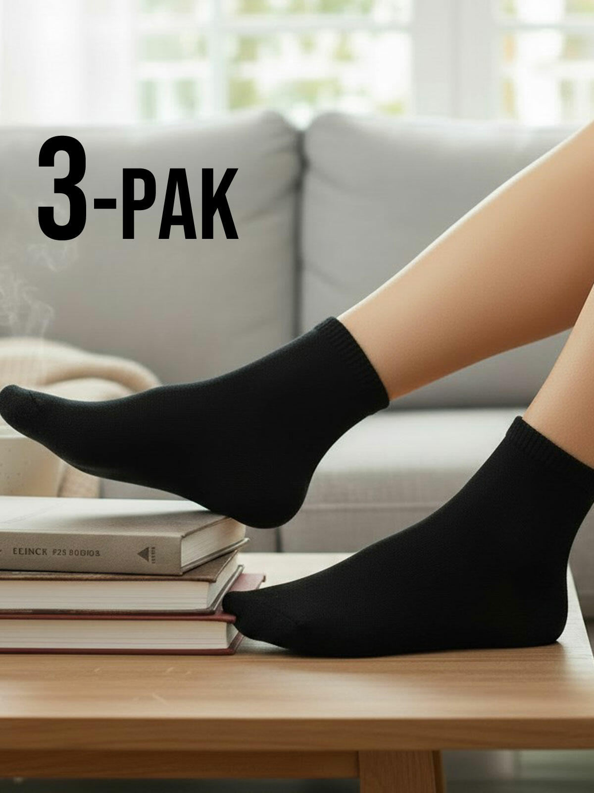 Skarpetki gładkie 3-pak 42-45