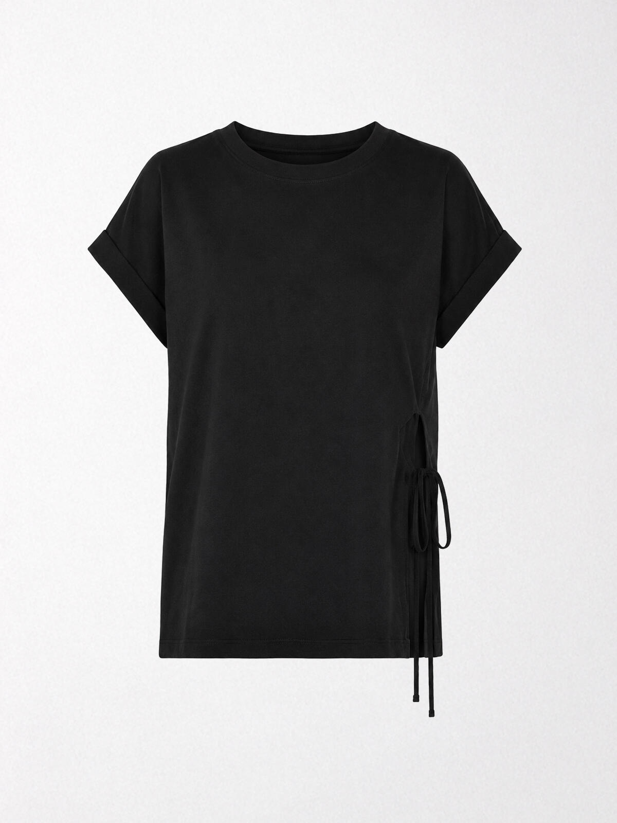 T-shirt z wiązaniem