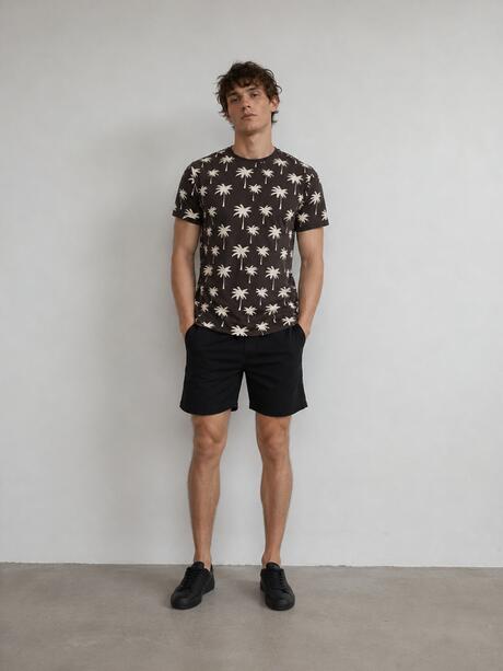 Bawełniany T-shirt z printem