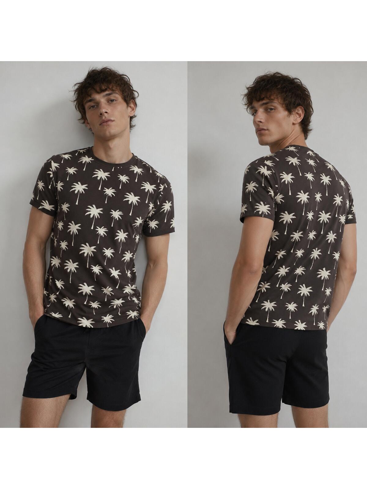 Bawełniany T-shirt z printem