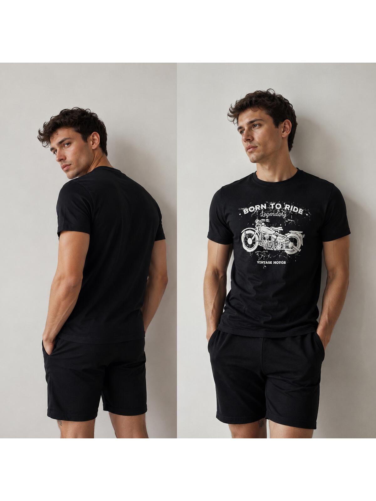 T-shirt bawełniany z nadrukiem