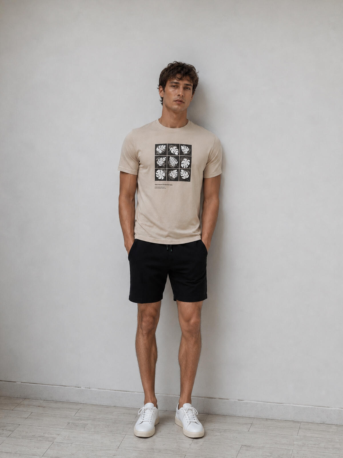 Bawełniany T-shirt z nadrukiem