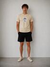 T-shirt bawełniany z nadrukiem
