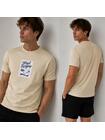 T-shirt bawełniany z nadrukiem