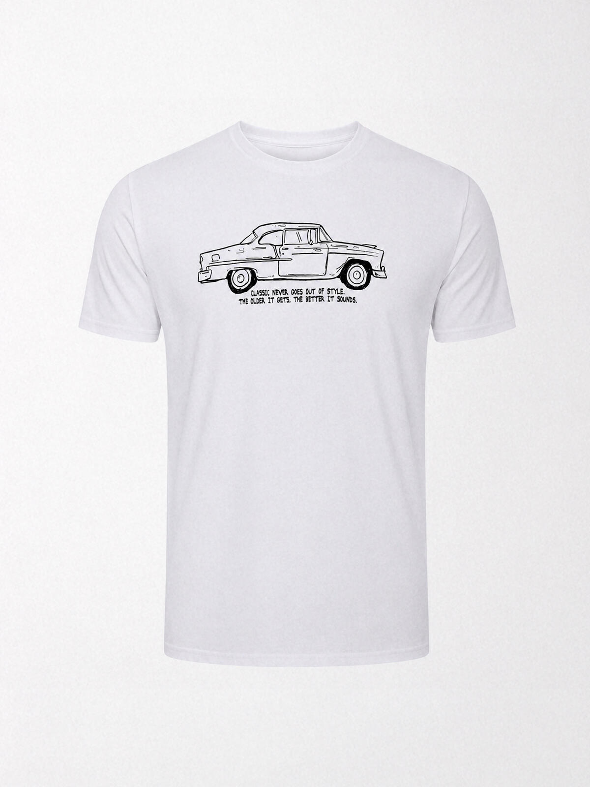 Minimalistyczny T-shirt z grafiką