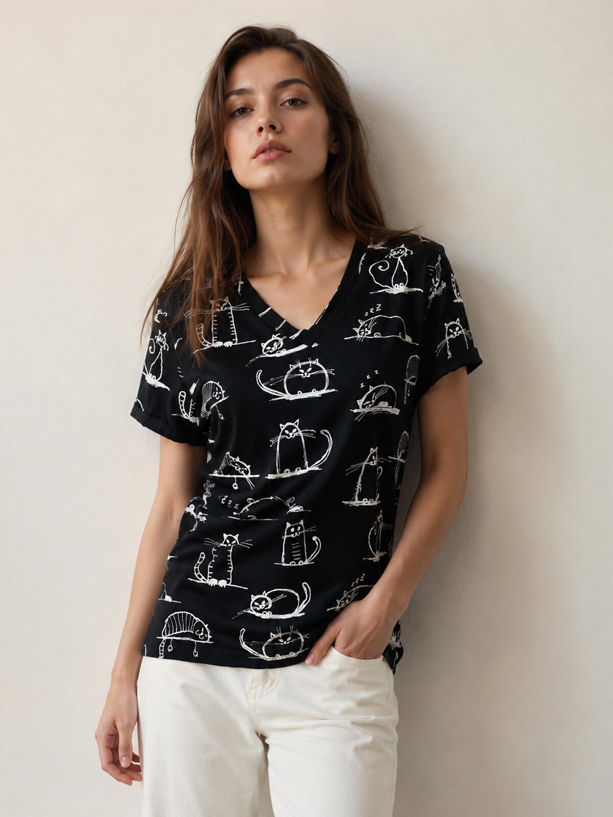 T-shirt z printem