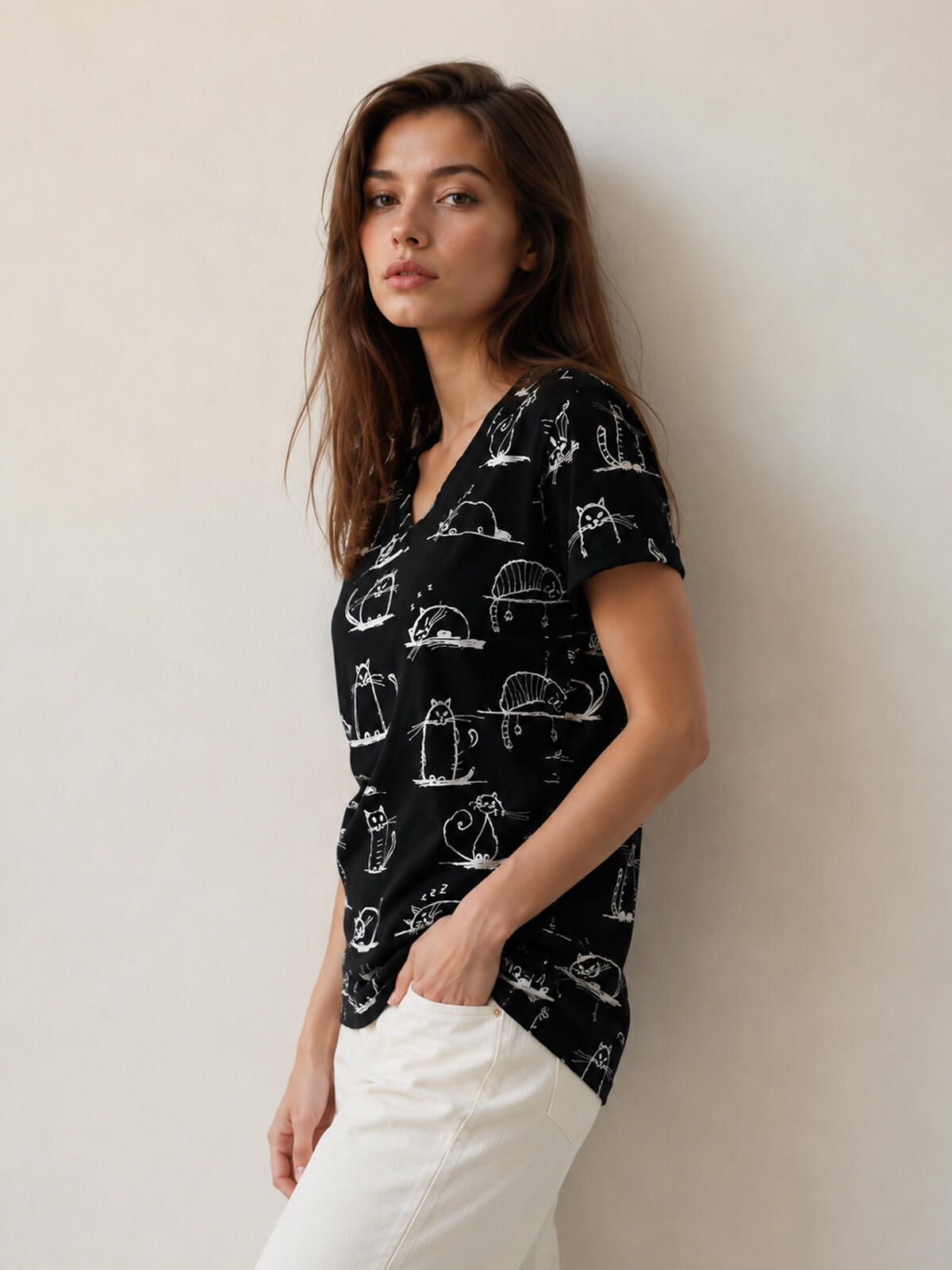 T-shirt z printem