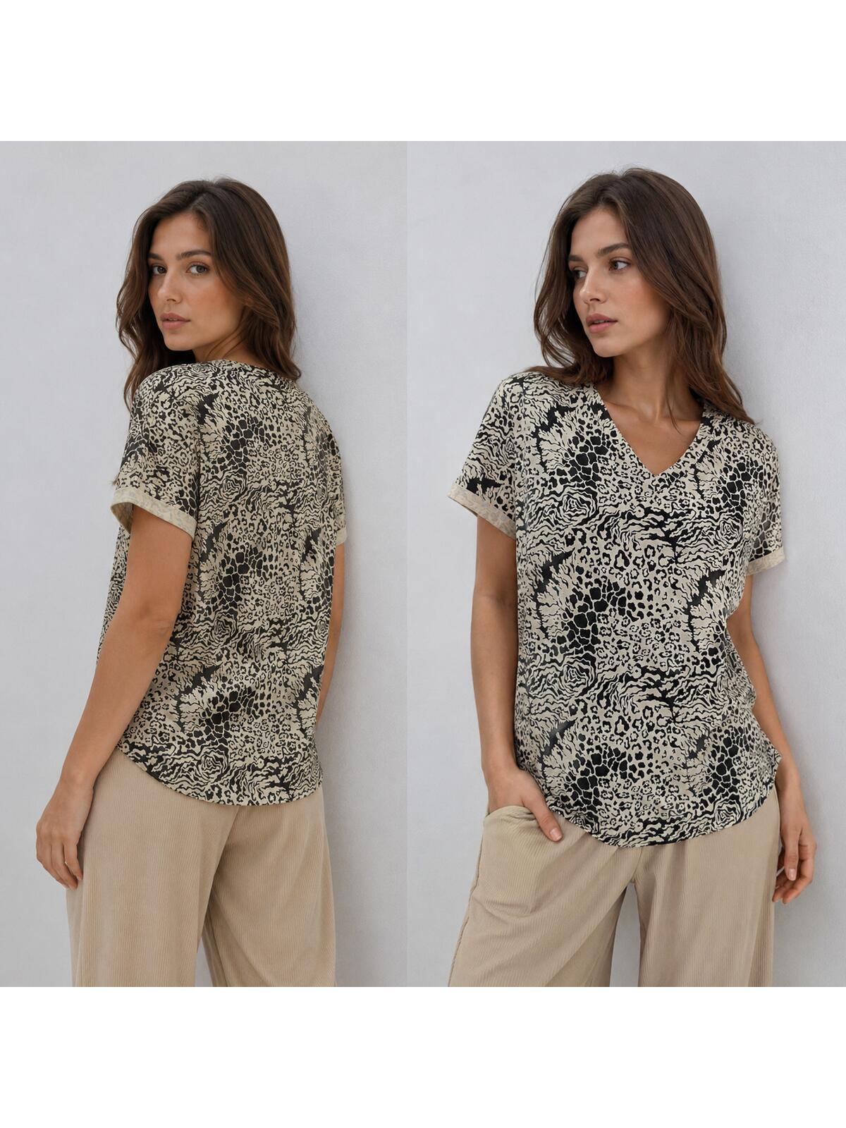 T-shirt bawełniany z printem