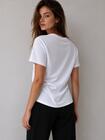 T-shirt bawełniany z motylem