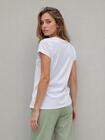 Bawełniany T-shirt z nadrukiem