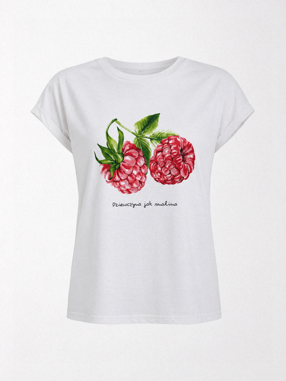 Bawełniany T-shirt z nadrukiem