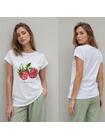 Bawełniany T-shirt z nadrukiem