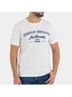 T-shirt bawełniany z nadrukiem