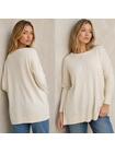 Sweter z ozdobnym akcentem