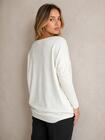 Sweter z cyrkoniami