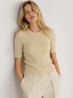 Sweter z błyszczącą nitką