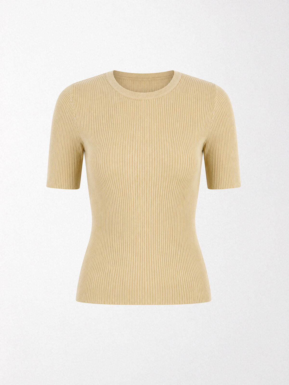 Sweter z błyszczącą nitką