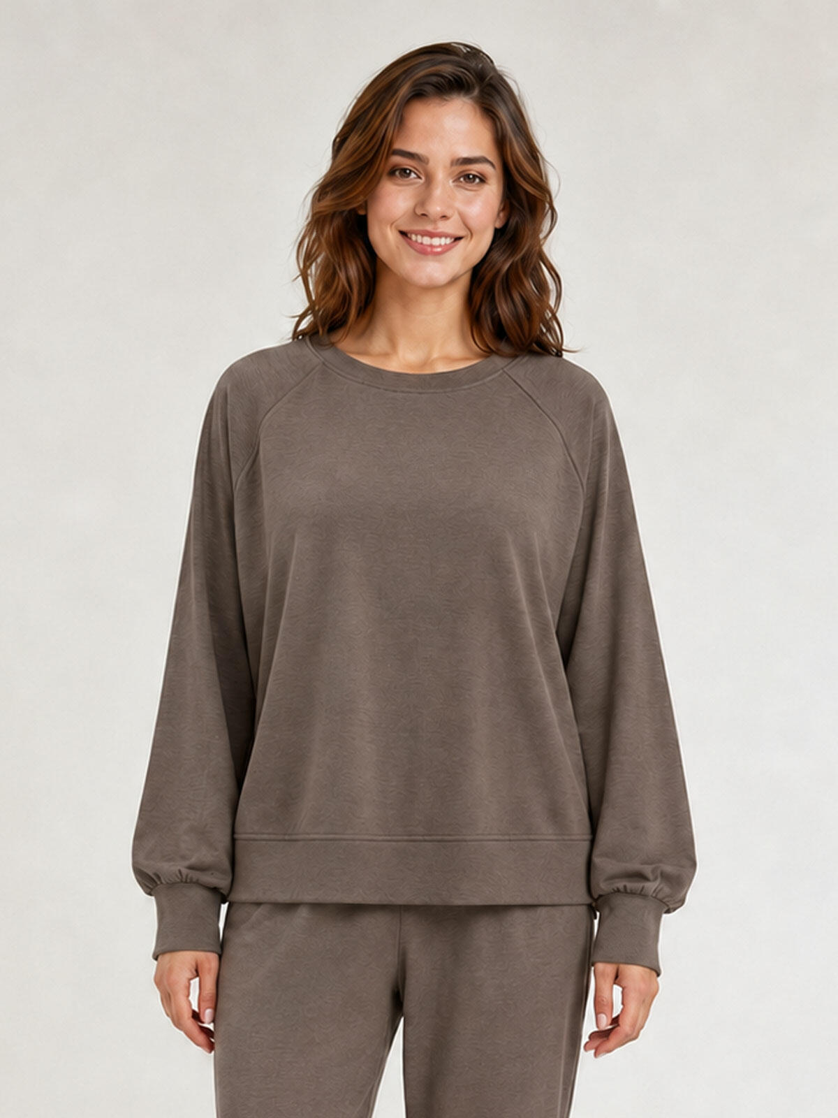 Bluza dresowa z wiskozą