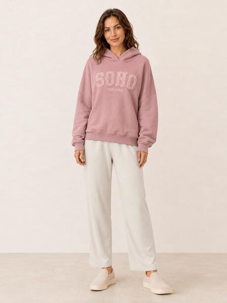 Bluza dresowa z kapturem
