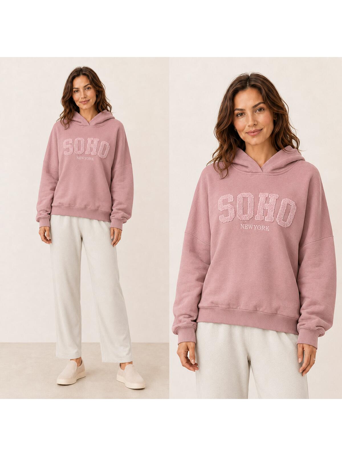 Bluza dresowa z kapturem