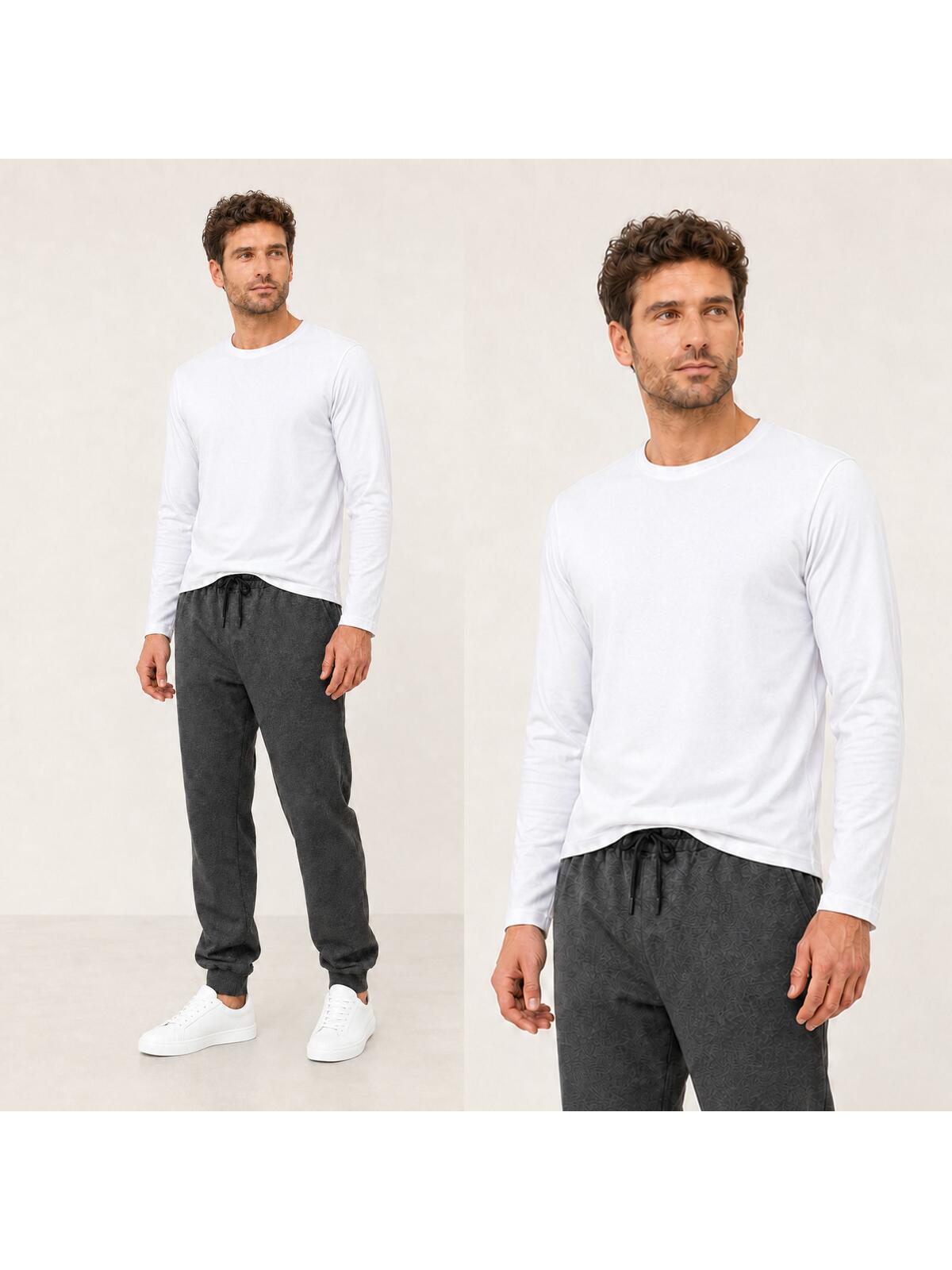 Bawełniany longsleeve