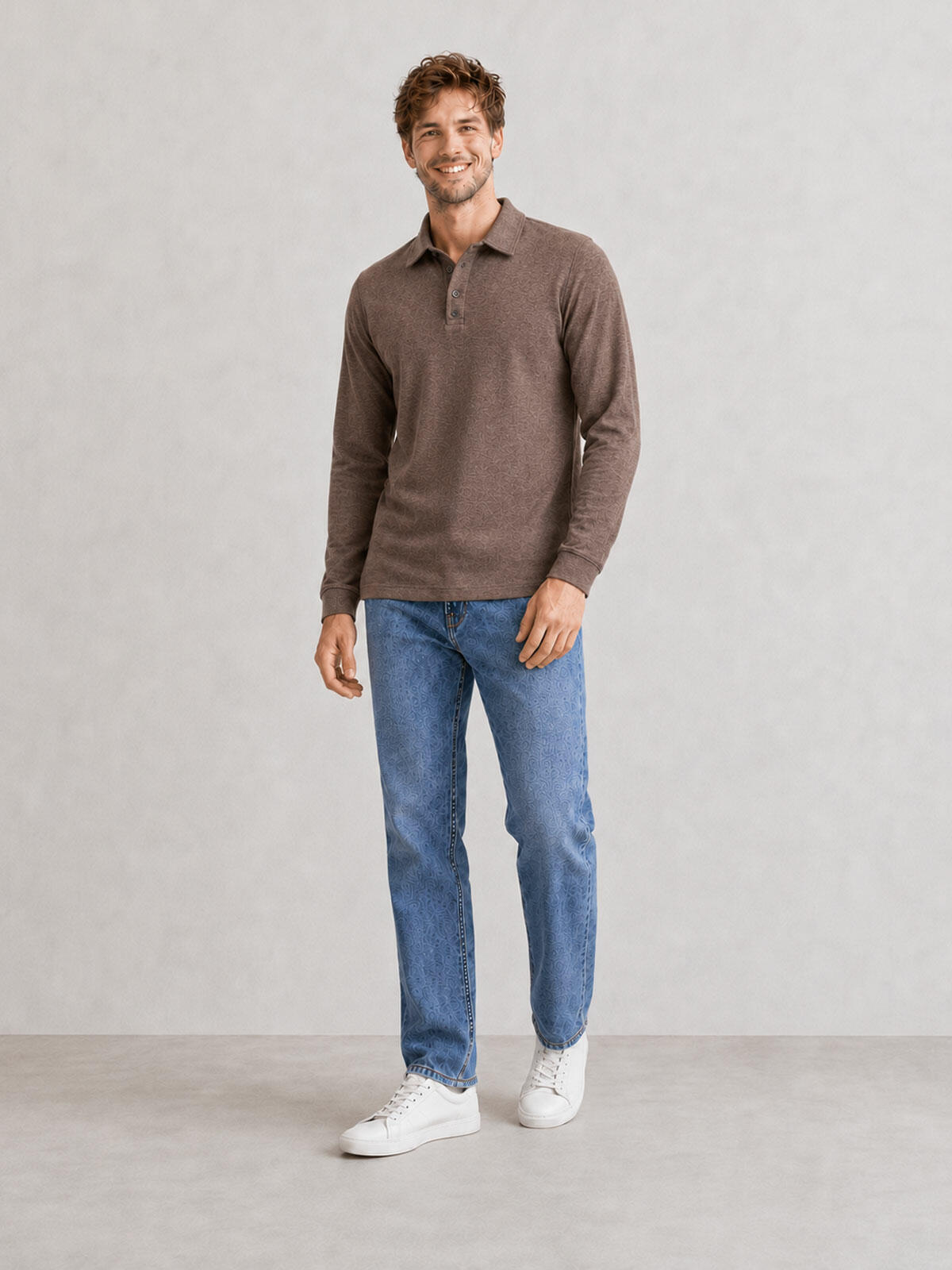 Longsleeve polo