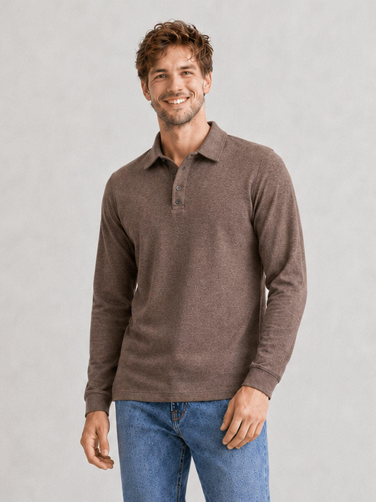 Longsleeve polo