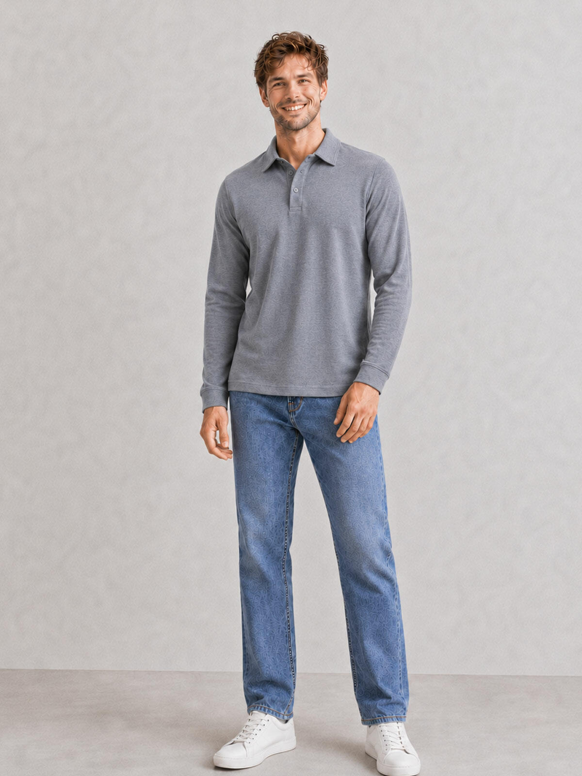 Longsleeve polo