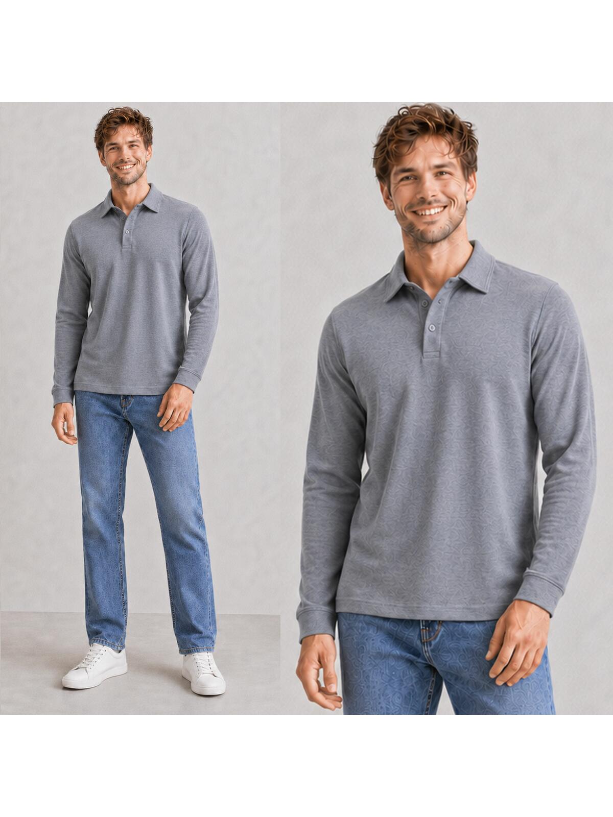 Longsleeve polo