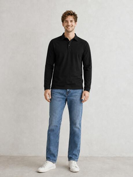 Longsleeve polo