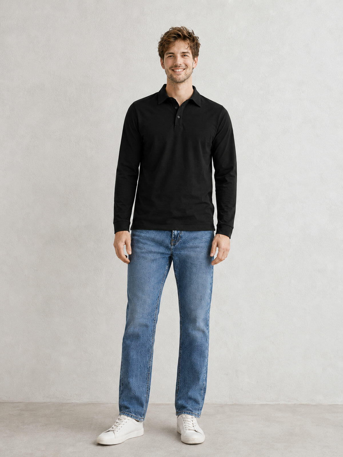 Longsleeve polo