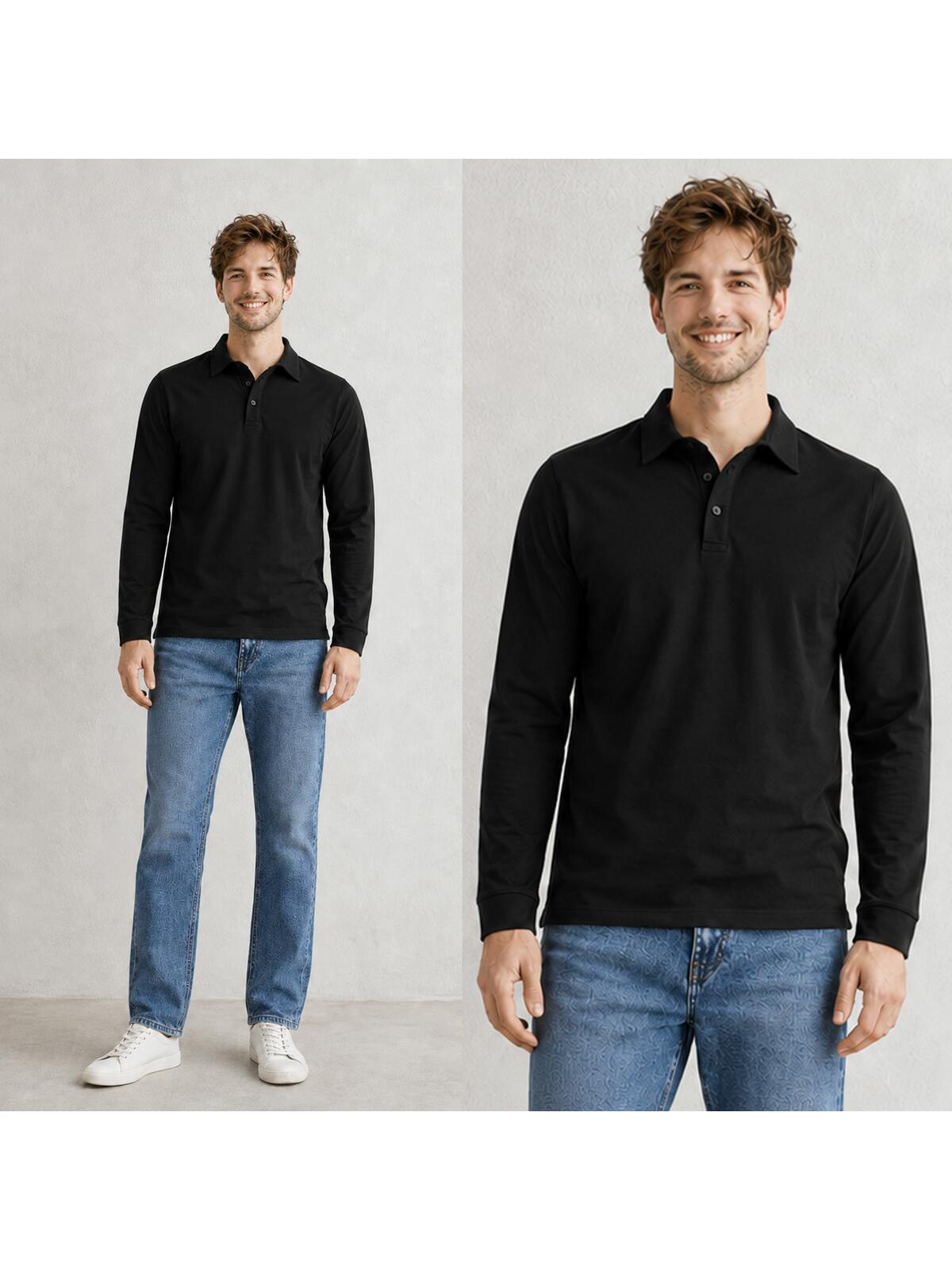 Longsleeve polo