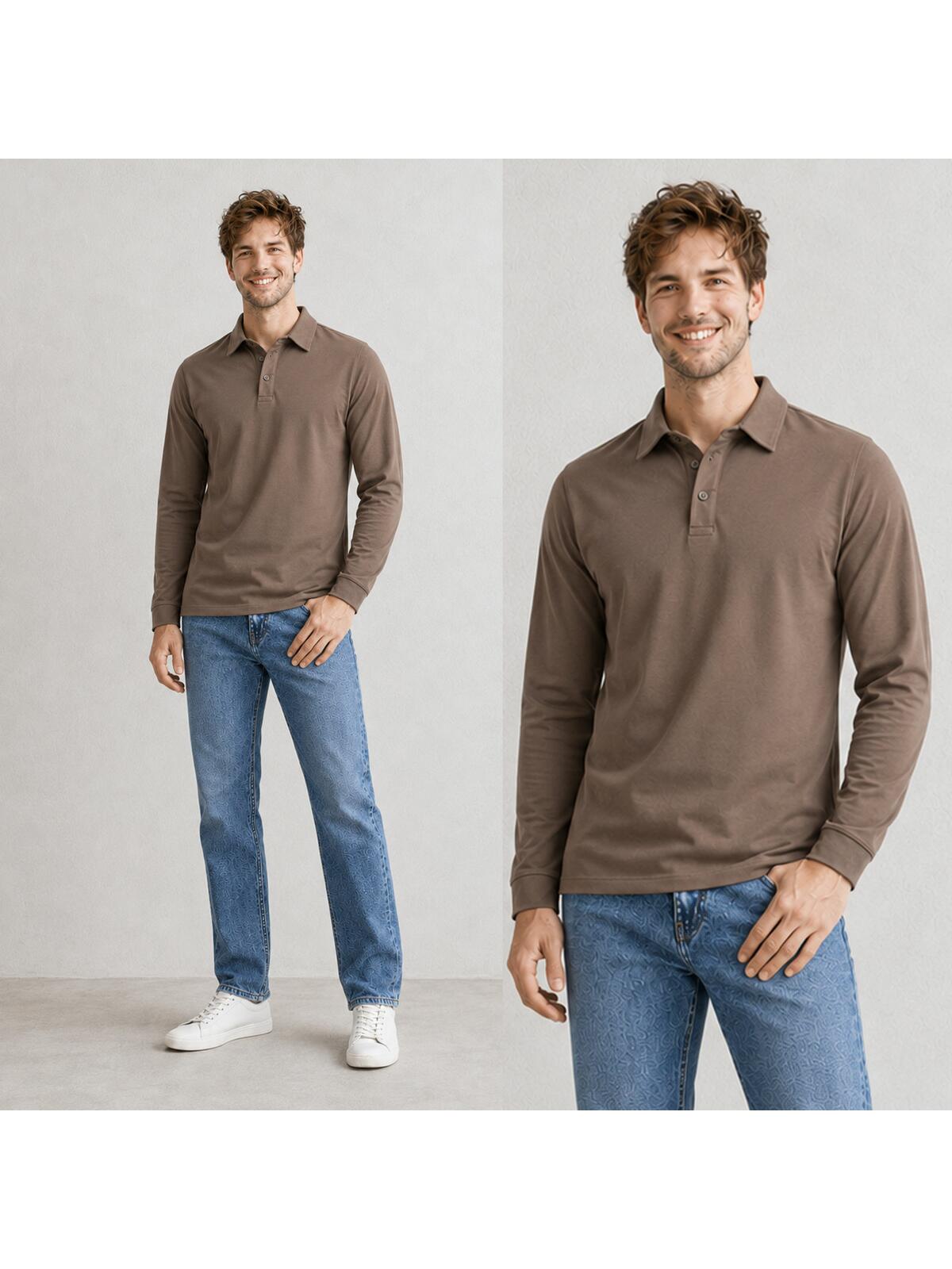Longsleeve polo