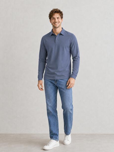 Longsleeve polo