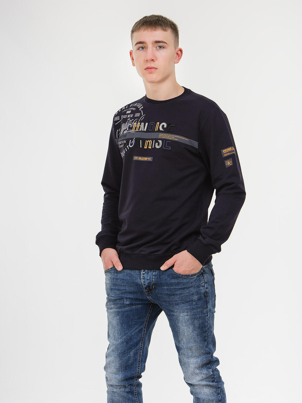 Bluza męska z nadrukiem