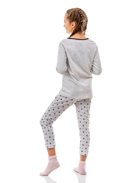 Piżama z motywem świątecznym dziewczęca