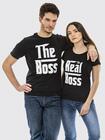 T-shirt dla par THE REAL BOSS damski