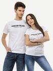 T-shirt dla par DREAM TEAM damski
