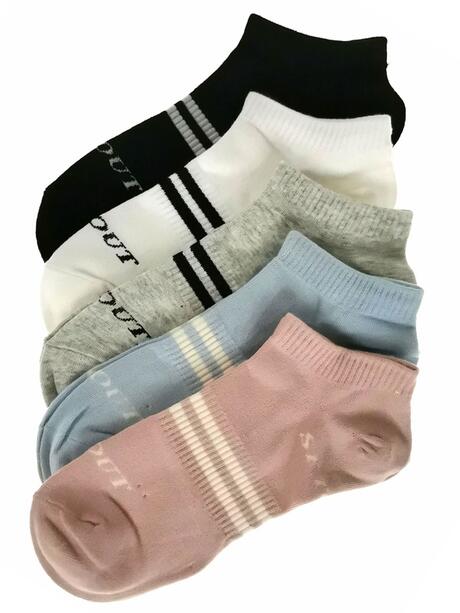 Stopki damskie 5-pak