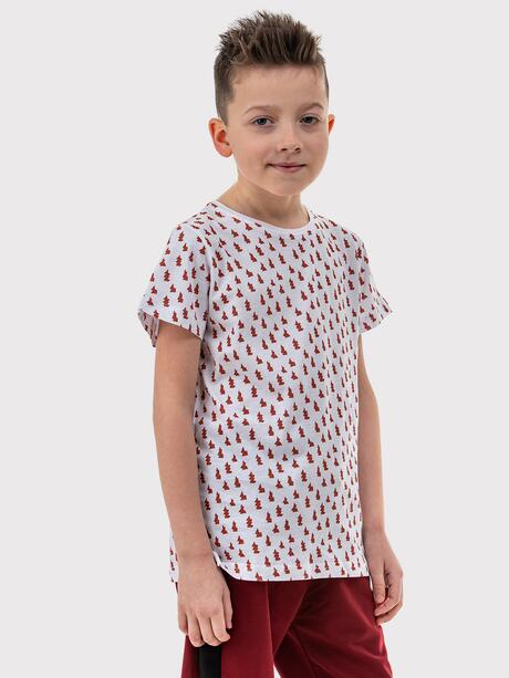 T-shirt bawełniany z nadrukiem