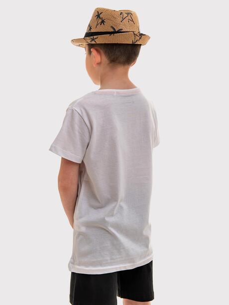 T-shirt bawełniany z nadrukiem